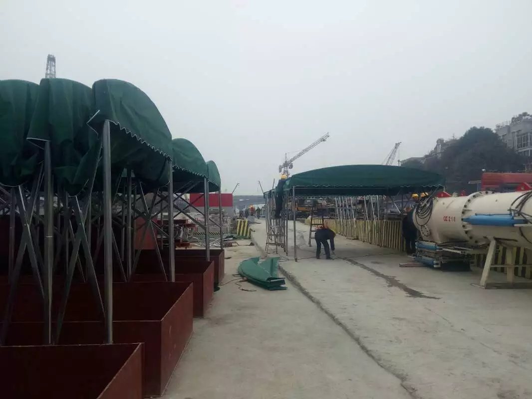 邯郸经济开发区邯郸经济开发区中铁二十一局工地移动施工棚
